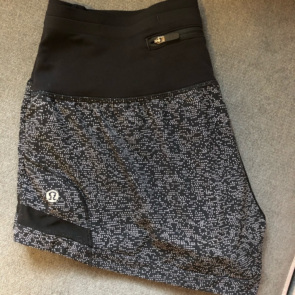 Lululemon High-Rise Athletic Shorts